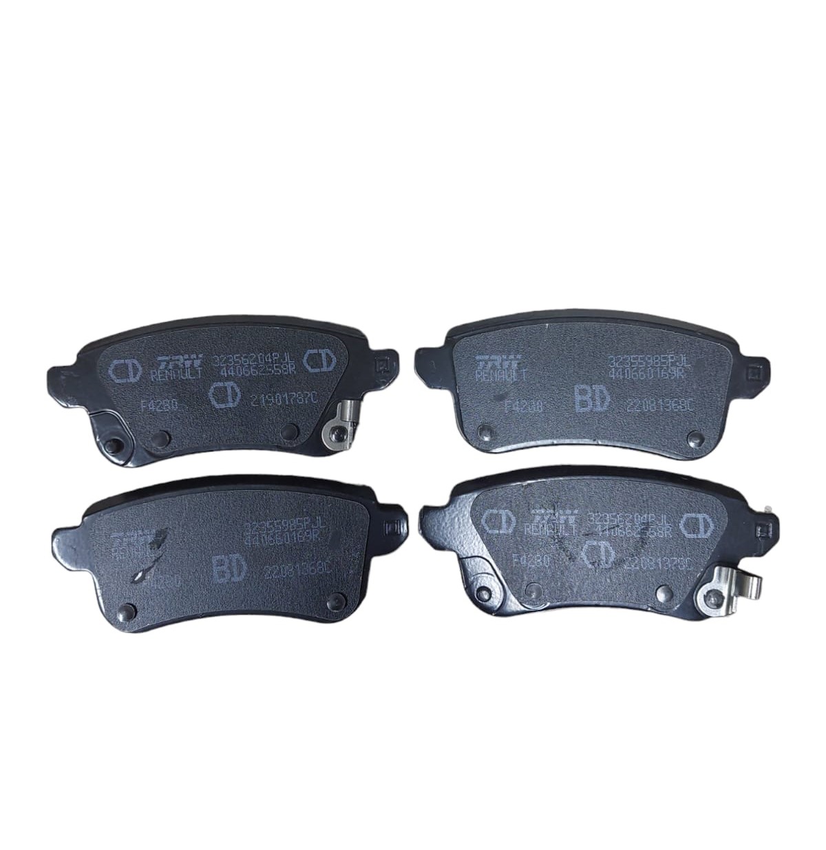 440603558R O / ORJİNAL / ARKA FREN BALATASI MEGANE III FLUENCE (OTM FRENLİ)