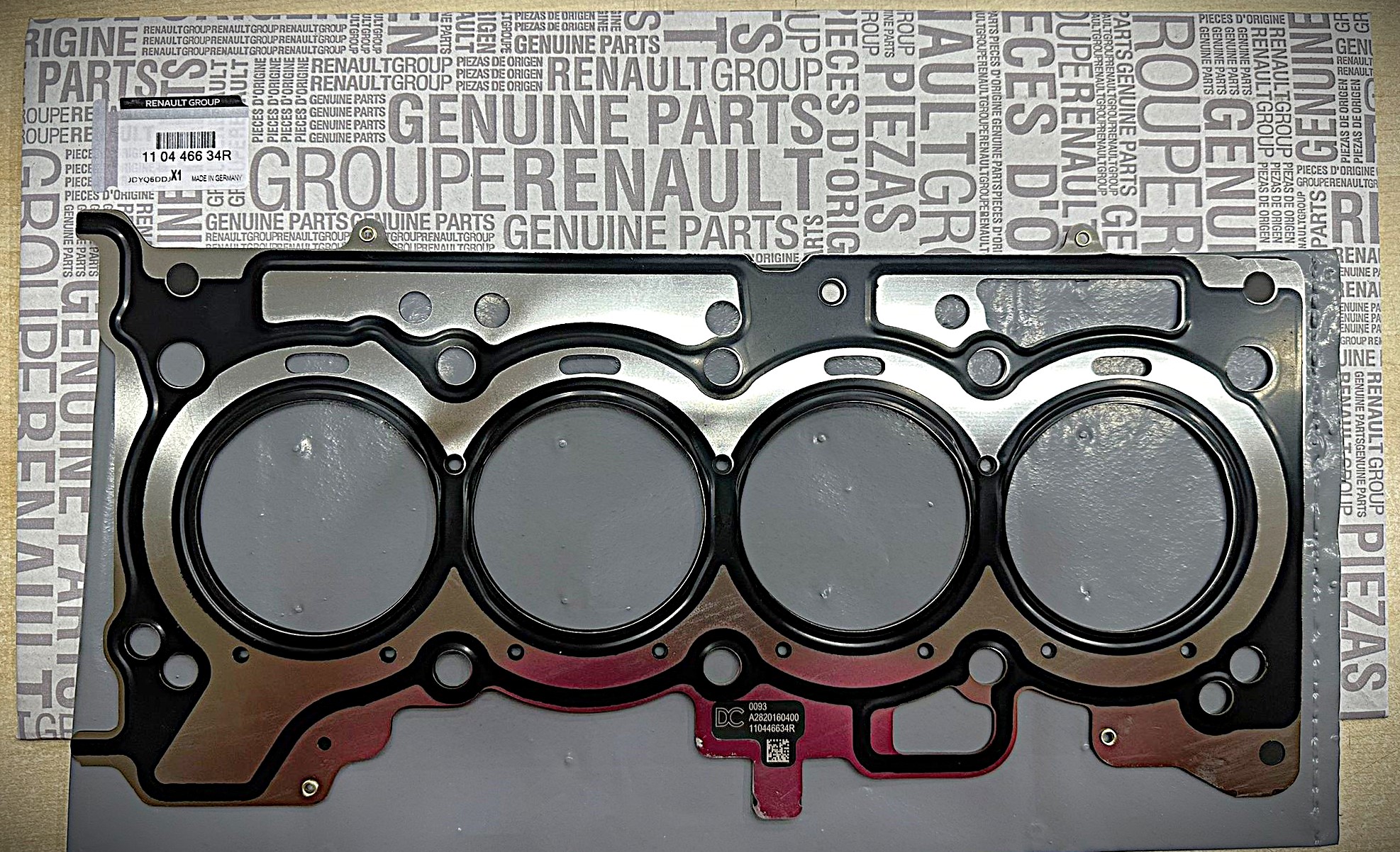 110446634R O / ORJİNAL / SİLİNDİR KAPAK CONTASI H5H MEGANE IV TALİSMAN