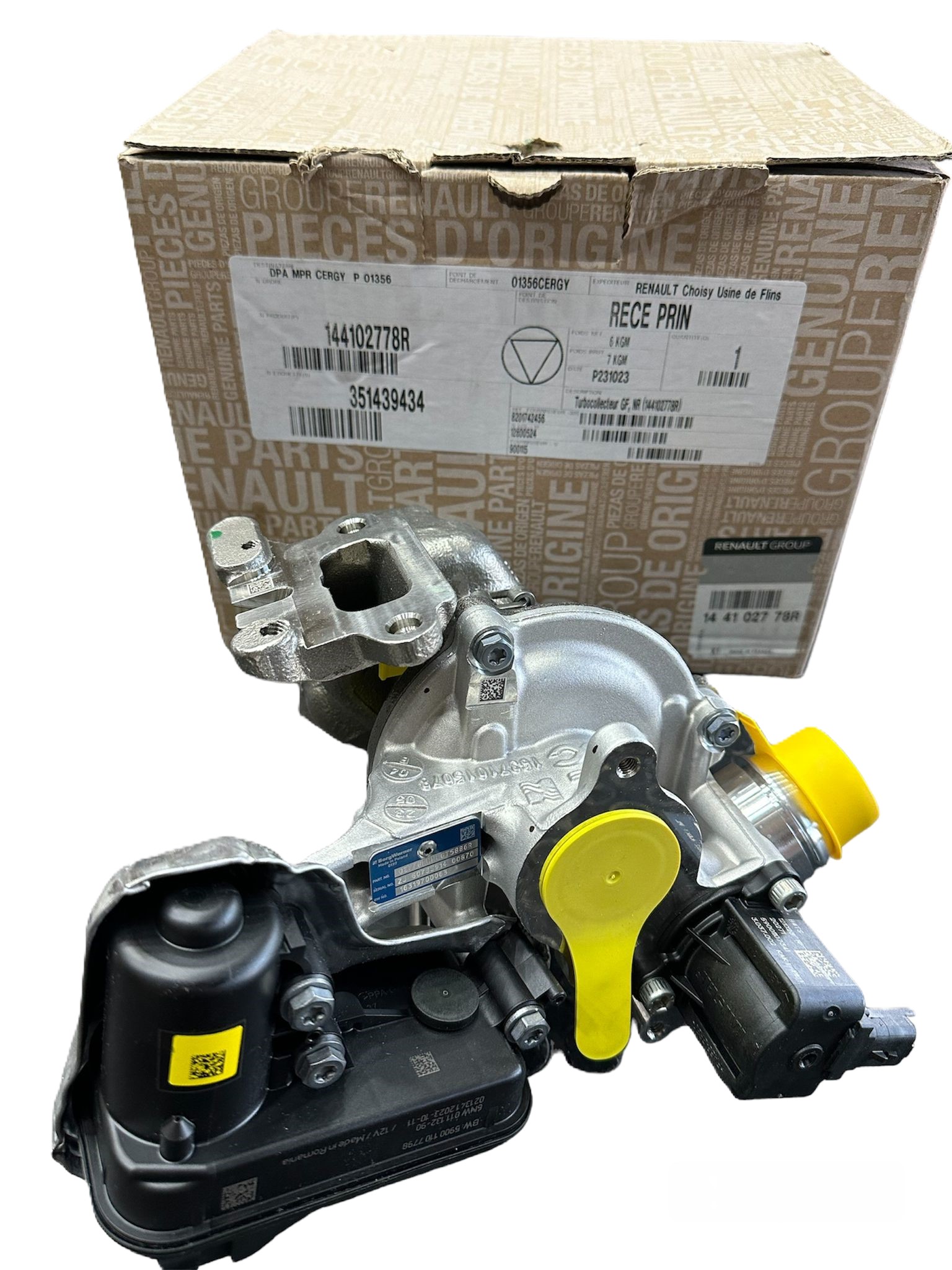 144102778R M / MAİS / TURBO KOMPRESÖRÜ CLİO V 1.0 TCE H4D