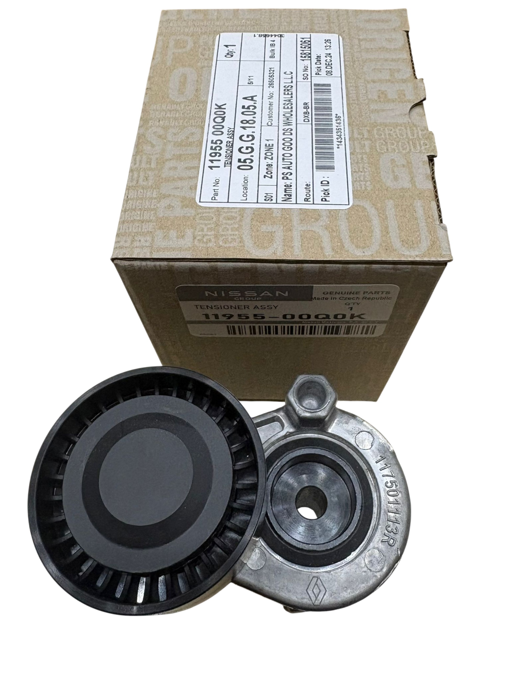 117501113R N / NİSSAN / ALTERNATÖR KAYIŞ GERGİSİ CLIO IV DOKKER LODGY