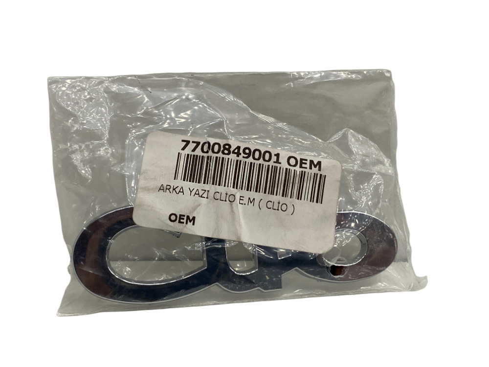 7700849001 OEM / OEM / ARKA YAZI CLİO E.M ( CLİO )