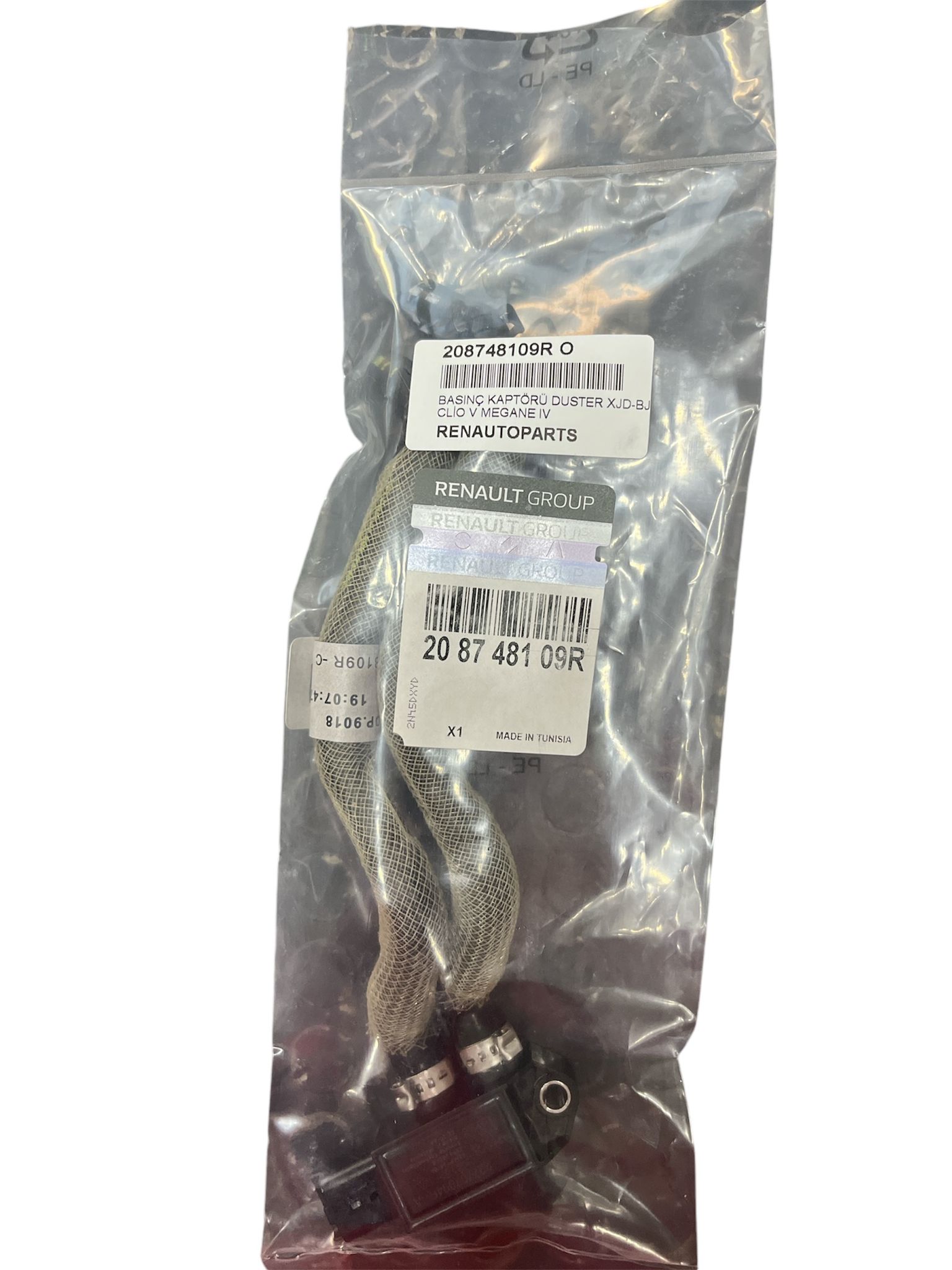 208748109R O / ORJİNAL / BASINÇ KAPTÖRÜ DUSTER XJD-BJI CLİO V MEGANE IV