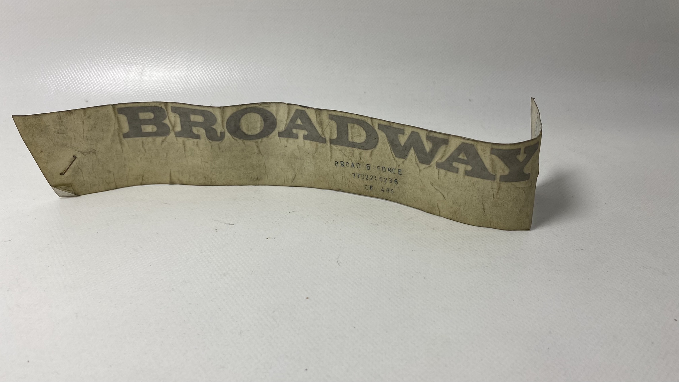 7702246236 M / MAİS / BROADWAY YAZI ELİZE GRİ R9