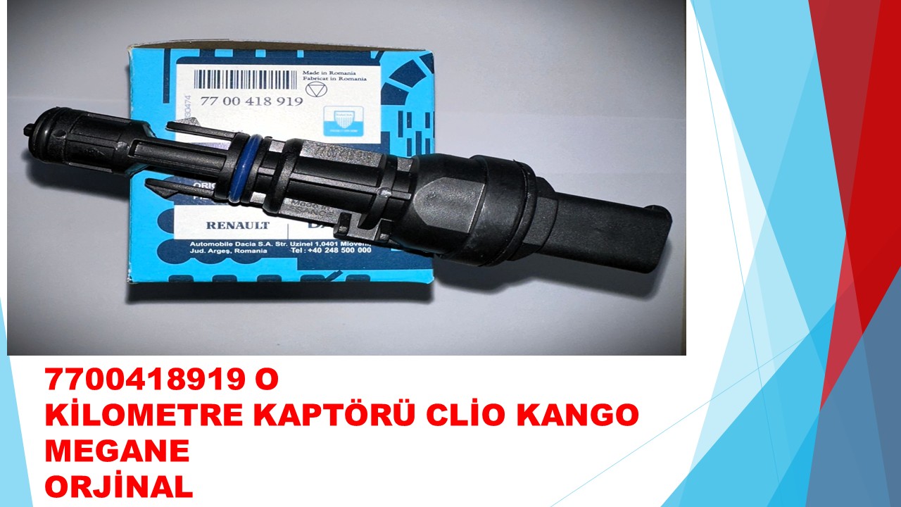 7700418919 O / ORJİNAL / KİLOMETRE KAPTÖRÜ CLİO KANGO MEGANE